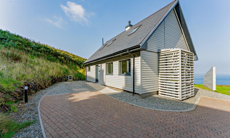 Cottage 19 Exterior and Access Road
