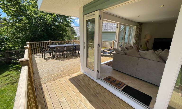 Decking area