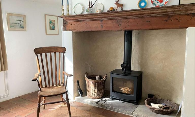 Warming Wood Burner