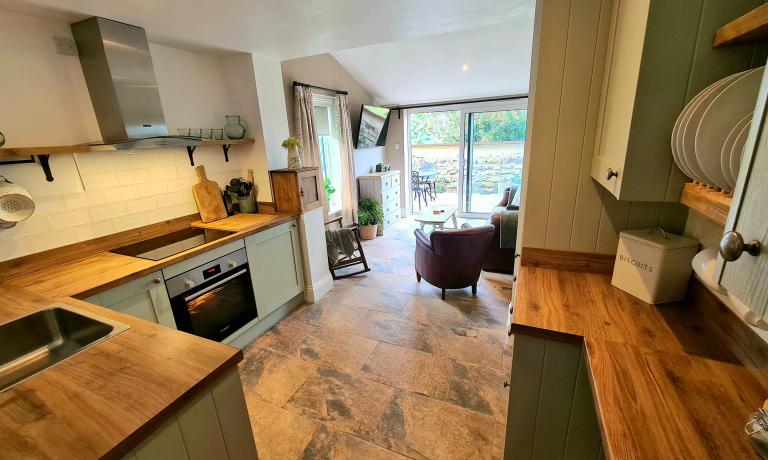 Kitchen and Lounge Area