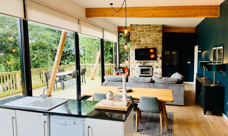 Open Plan Living, Kitchen and Dining Area