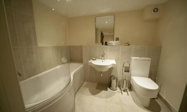 Bathroom area