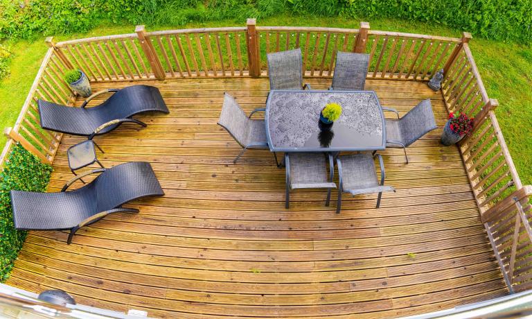Decking Area