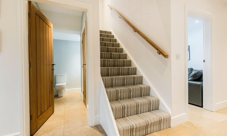 Stairway to first floor