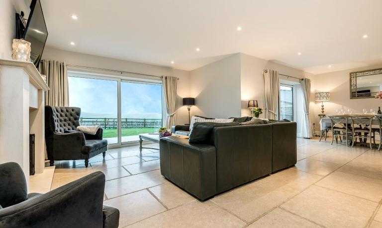 Open plan living space