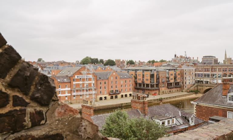 View from terrace