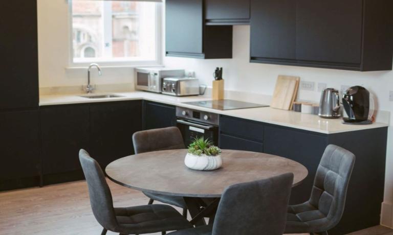 Kitchen and Dining Area