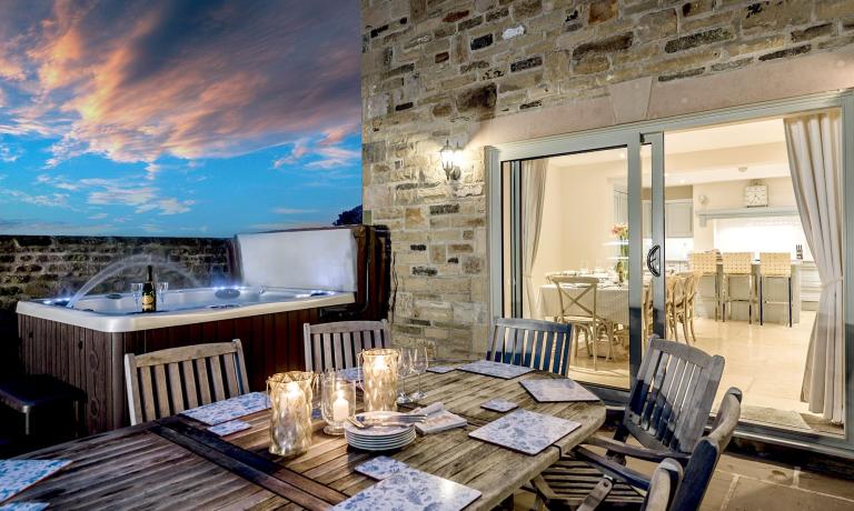 Private patio