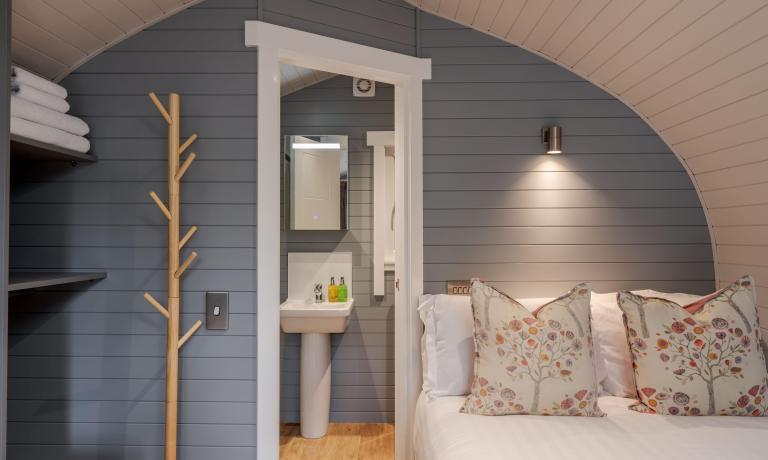 Open Plan Living and Sleeping Space