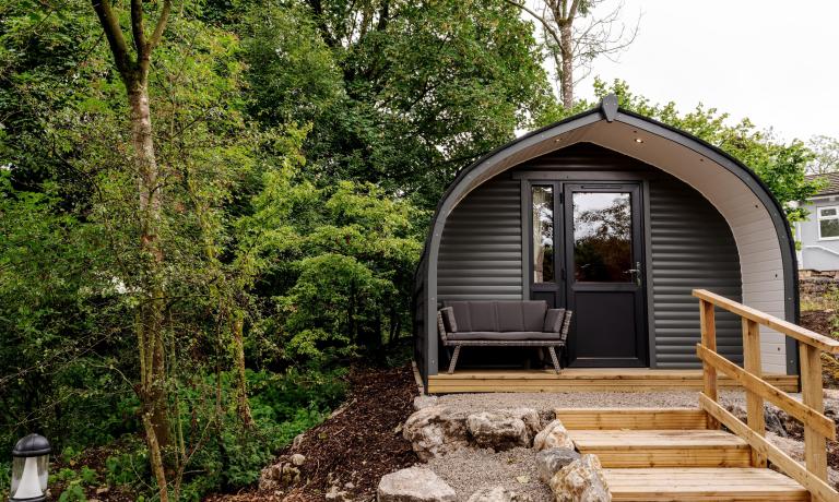 Glamping Pod Exterior