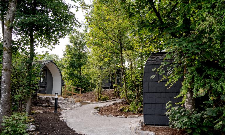 Glamping Pod Exterior