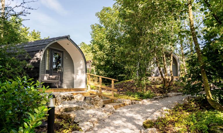 Glamping Pod Exterior